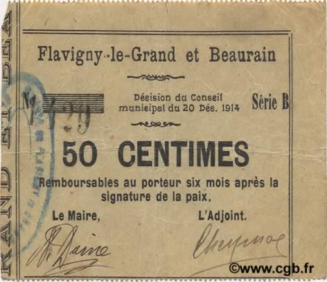 50 Centimes FRANCE regionalism and miscellaneous  1914 JP.02-0861 VF