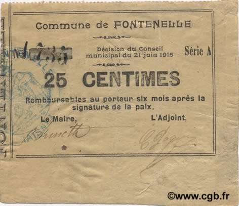 25 Centimes FRANCE regionalismo y varios  1915 JP.02-0960 MBC