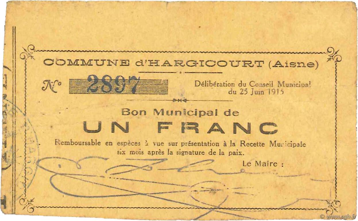 1 Franc FRANCE regionalismo y varios  1915 JP.02-1145 BC