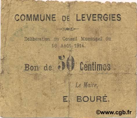 50 Centimes FRANCE regionalismo e varie  1914 JP.02-1371 MB