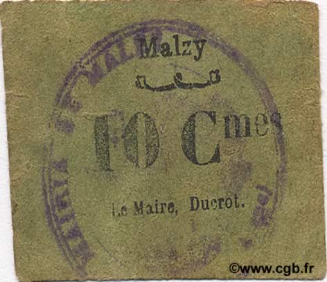 10 Centimes FRANCE regionalismo e varie  1916 JP.02-2646a BB