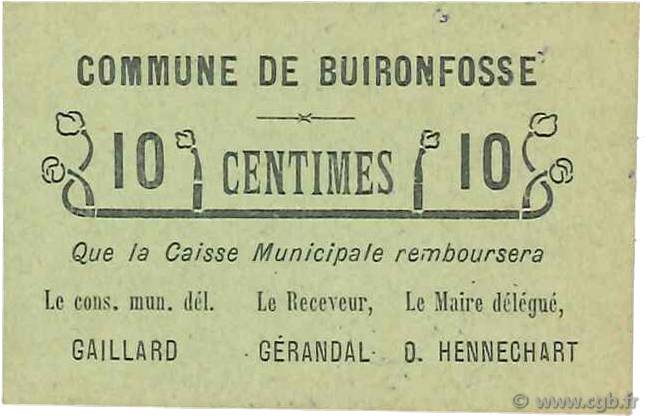 10 Centimes FRANCE Regionalismus und verschiedenen  1916 JP.02-2534 ST