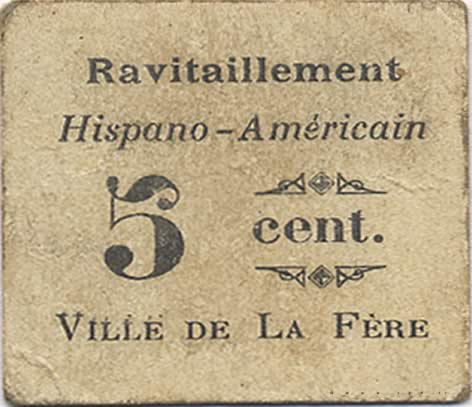 5 Centimes FRANCE regionalismo y varios  1916 JP.02-2582 BC+