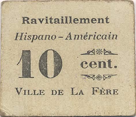10 Centimes FRANCE regionalism and various  1916 JP.02-2583 VF
