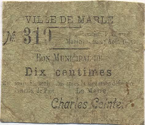 10 Centimes FRANCE Regionalismus und verschiedenen  1915 JP.02-2648 fS