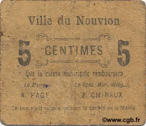5 Centimes FRANCE regionalismo e varie  1916 JP.02-2675 MB