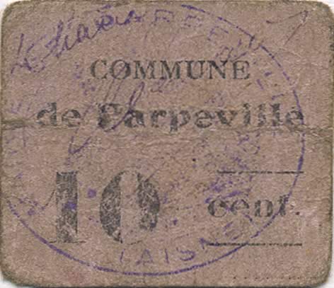10 Centimes FRANCE regionalismo e varie  1916 JP.02-2681 q.MB