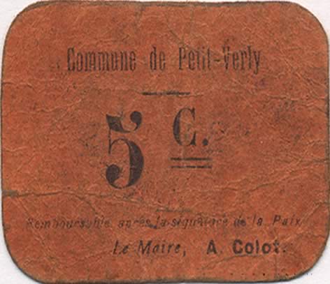 5 Centimes FRANCE Regionalismus und verschiedenen  1915 JP.02-2683 SS