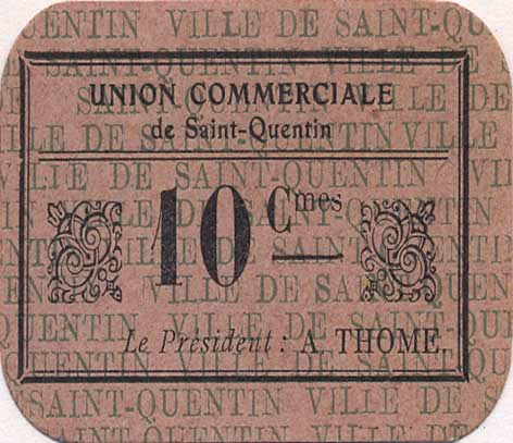 10 Centimes FRANCE regionalismo e varie  1916 JP.02-2706 BB