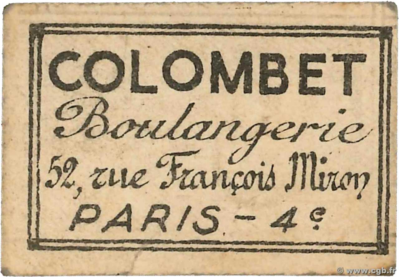 35 Centimes FRANCE regionalismo e varie Paris 1914 JP.75-098 SPL