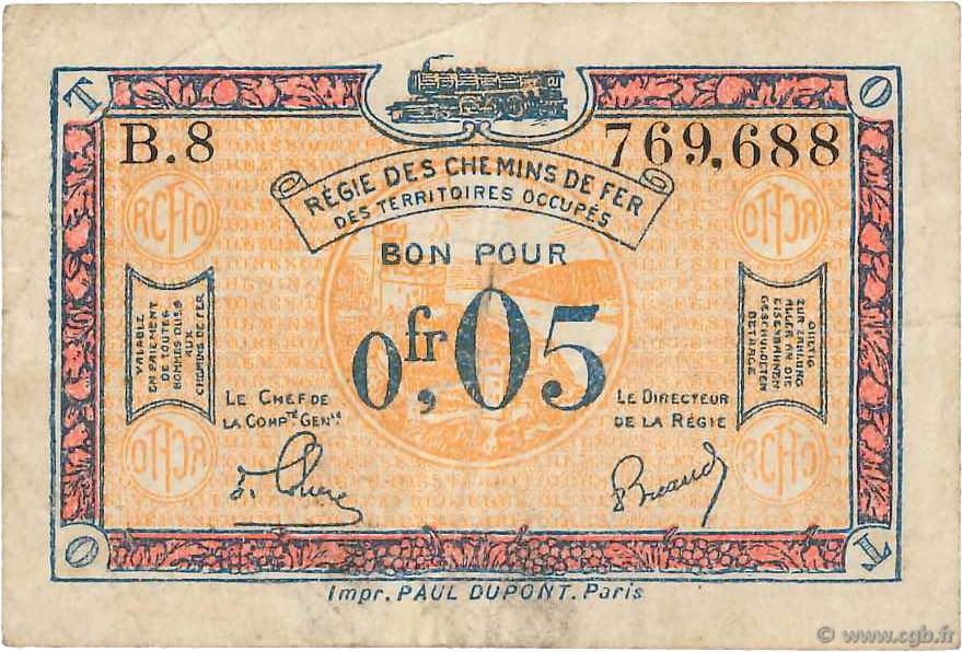 5 Centimes FRANCE regionalismo y varios  1923 JP.135.01 BC