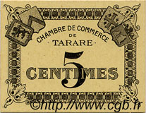 5 Centimes FRANCE regionalism and various Tarare 1920 JP.119.35 AU+