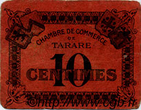 10 Centimes FRANCE régionalisme et divers Tarare 1920 JP.119.36 TB