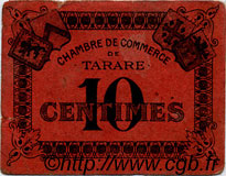 10 Centimes FRANCE Regionalismus und verschiedenen Tarare 1920 JP.119.39 S