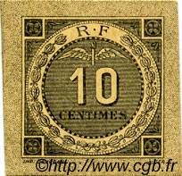10 Centimes FRANCE regionalism and various Bougie, Sétif 1916 JP.139.10 AU+