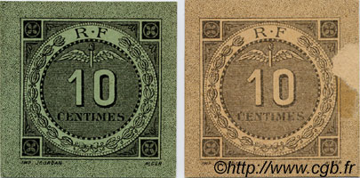 10 Centimes FRANCE regionalism and various Bougie, Sétif 1916 JP.139.10 VF - XF