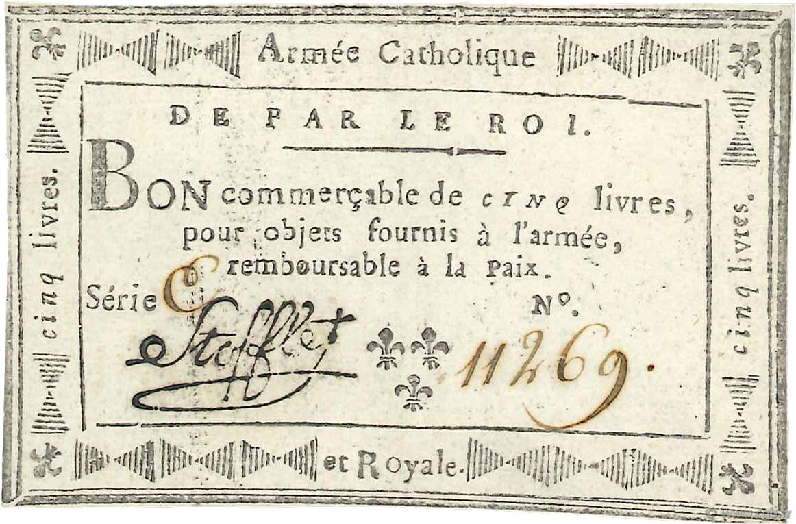 5 livres FRANCE  1794 Laf.273 SUP