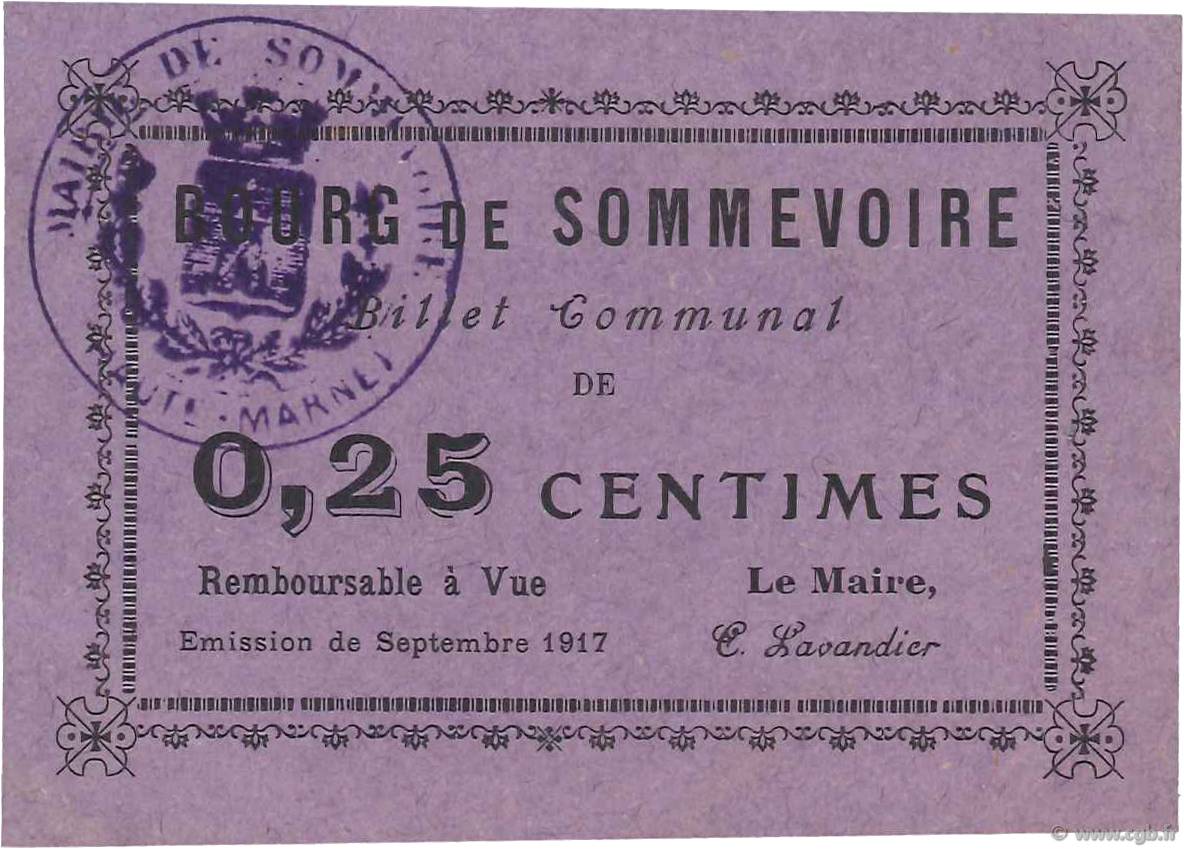 25 Centimes FRANCE regionalism and various  1917 JPNEC.52.30 AU