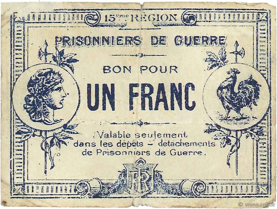 1 Franc FRANCE regionalismo e varie  1914 JPNEC.13.098 MB