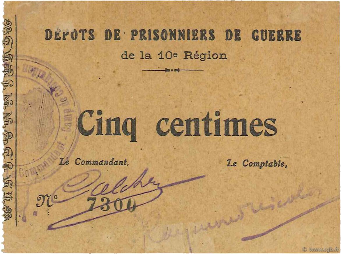 5 Centimes FRANCE regionalismo e varie  1914 JPNEC.56.02 SPL