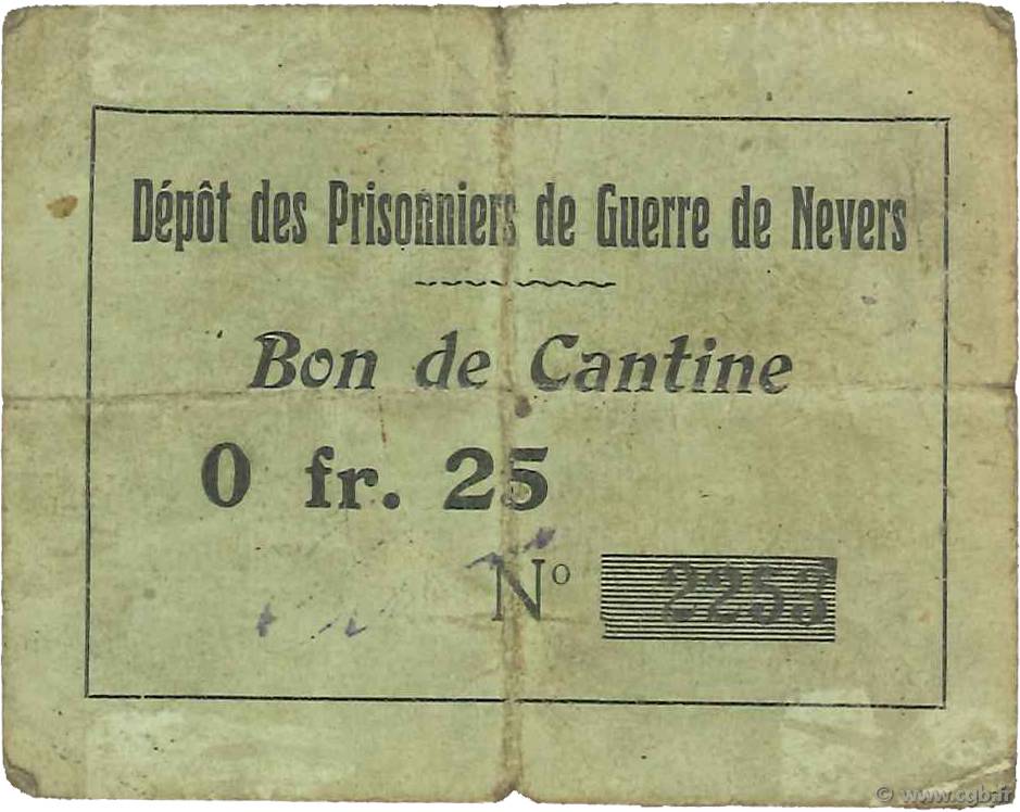 25 Centimes FRANCE régionalisme et divers  1914 JPNEC.58.02 TB