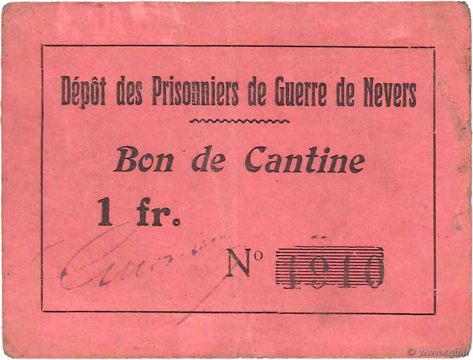1 Franc FRANCE regionalism and miscellaneous  1914 JPNEC.58.02 VF