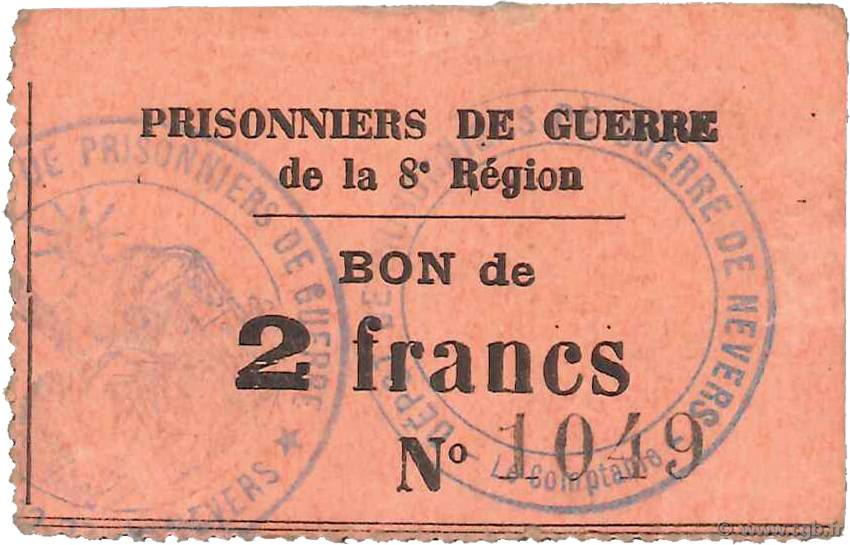 2 Francs FRANCE Regionalismus und verschiedenen  1914 JPNEC.58.05 SS