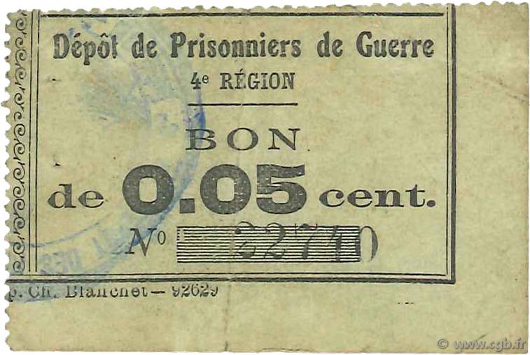 5 Centimes FRANCE regionalism and various  1914 JPNEC.72.01 VF
