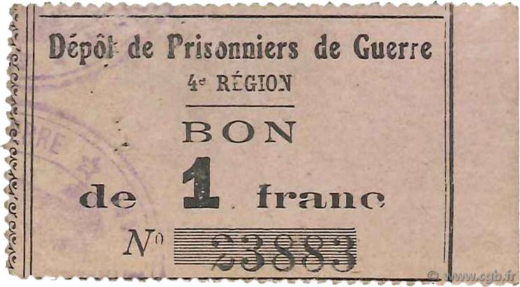 1 Franc FRANCE Regionalismus und verschiedenen  1914 JPNEC.72.01 VZ
