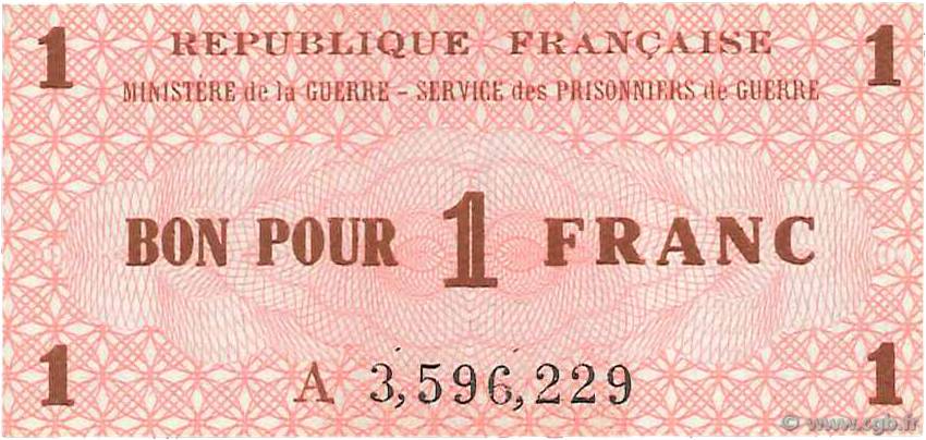 1 Franc FRANCE Regionalismus und verschiedenen  1945 K.001 ST