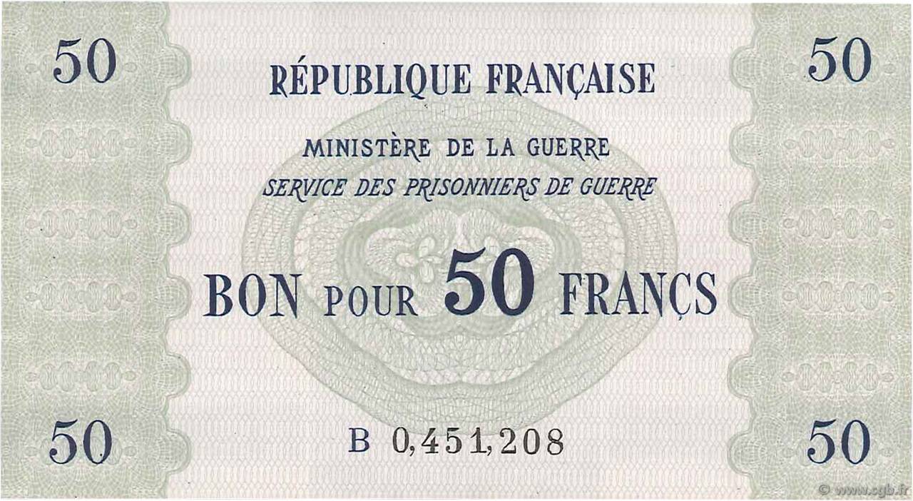 50 Francs FRANCE regionalism and various  1945 K.004 UNC