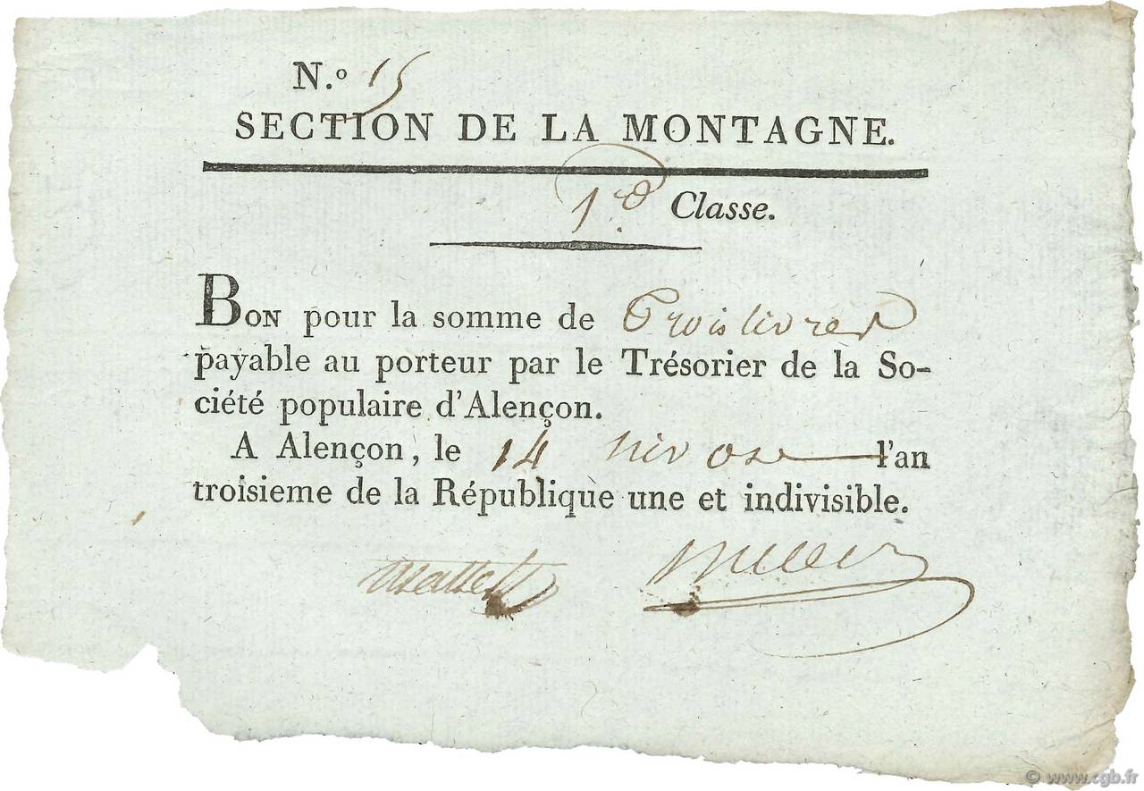 3 Livres FRANCIA  1795 Kol.61.103 EBC