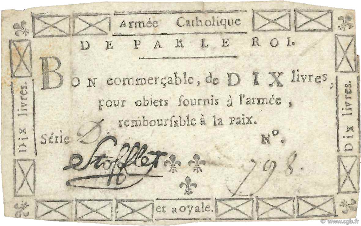 10 Livres FRANKREICH  1794 Kol.061 S
