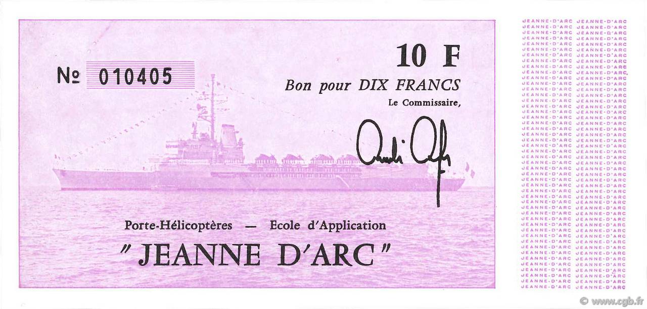 10 Francs FRANCE regionalism and various  1980 K.224g UNC