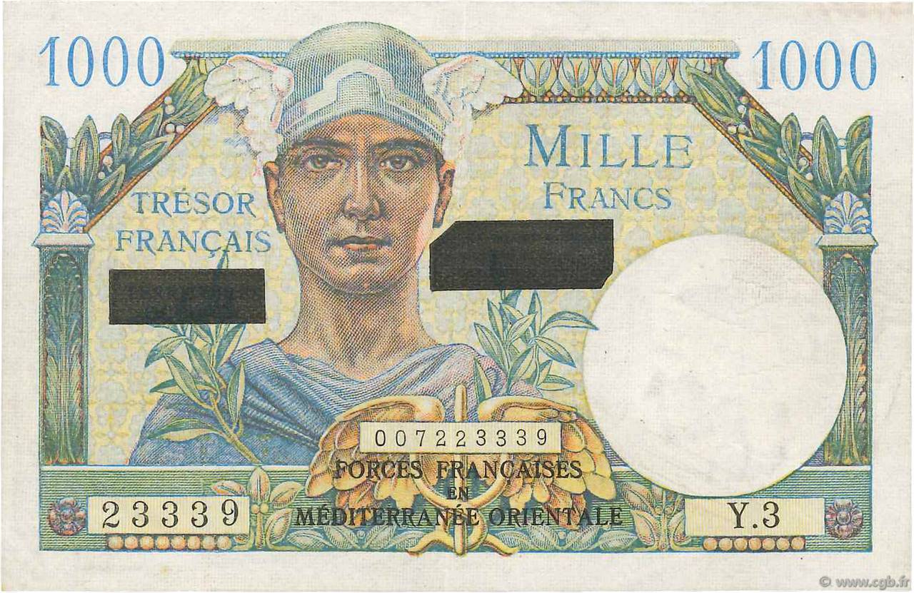 1000 Francs SUEZ FRANCE  1956 VF.43.01 XF-