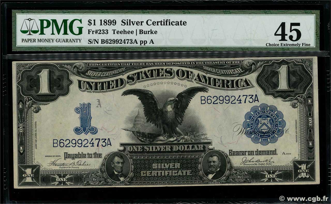 1 Dollar STATI UNITI D AMERICA  1899 P.338c q.SPL