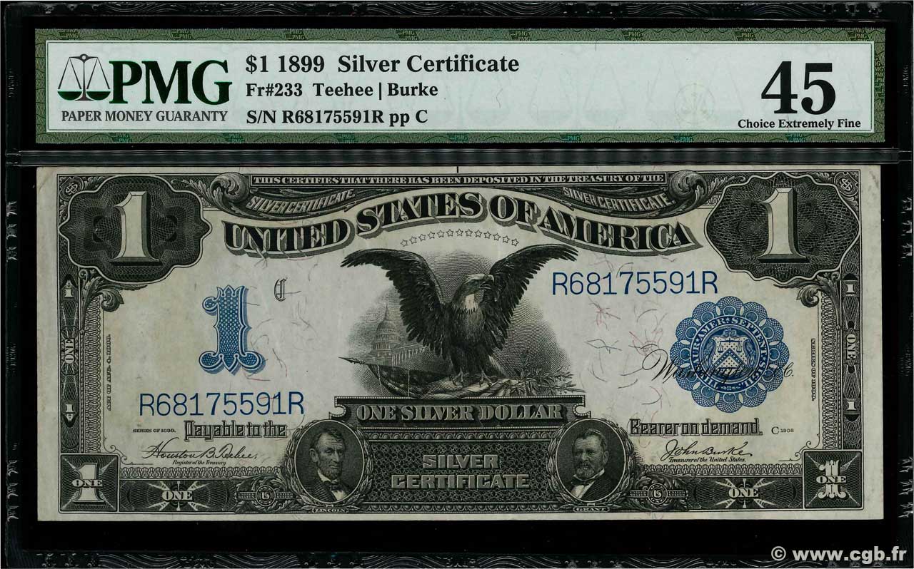 1 Dollar STATI UNITI D AMERICA  1899 P.338c SPL+