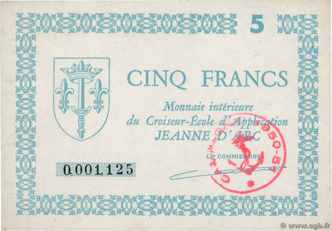 5 Francs FRANCE régionalisme et divers  1950 K.206 SUP+