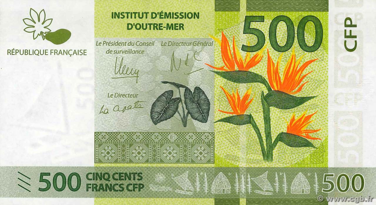 500 Francs POLYNÉSIE, TERRITOIRES D OUTRE MER  2014 P.05 SUP