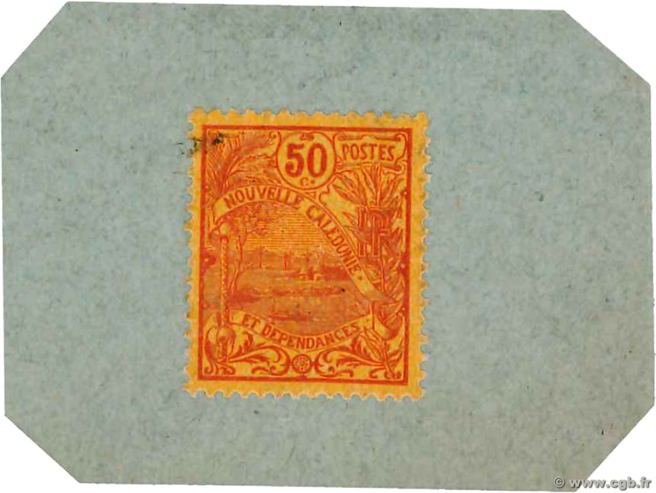 50 Centimes NEW CALEDONIA  1914 P.25 UNC