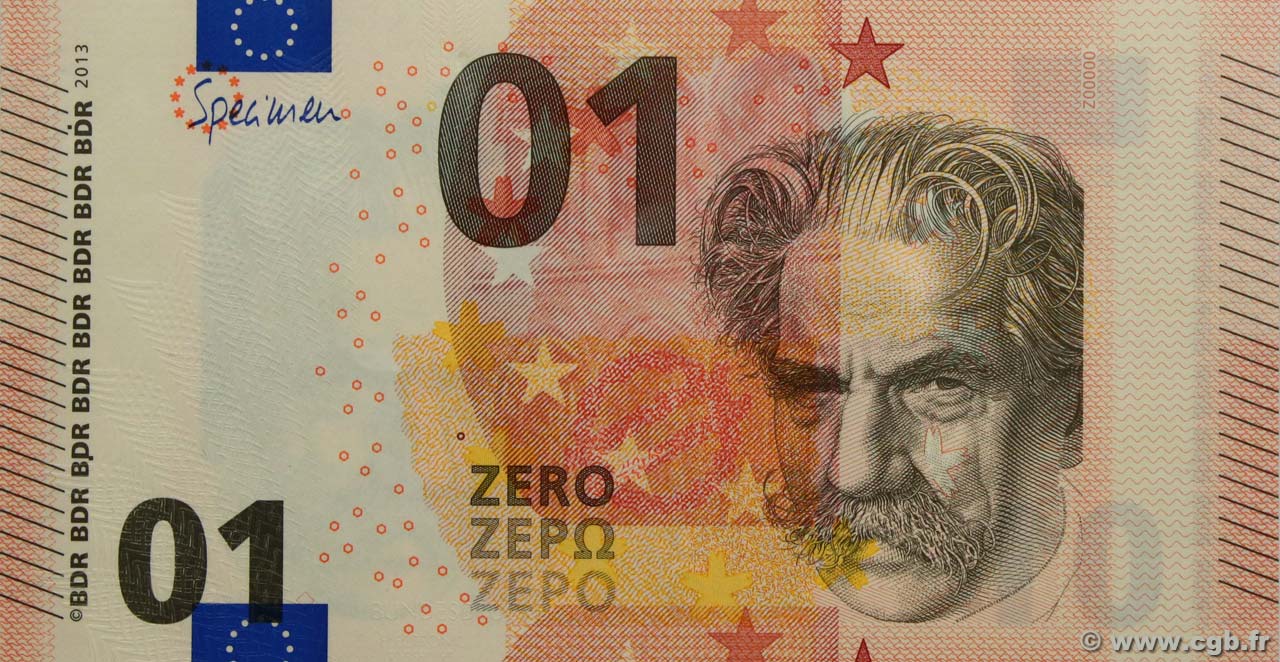 01 Euro Essai GERMANY  2013 P.- UNC-
