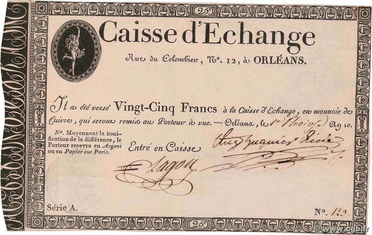 25 Francs FRANCE  1802 PS.231a UNC-