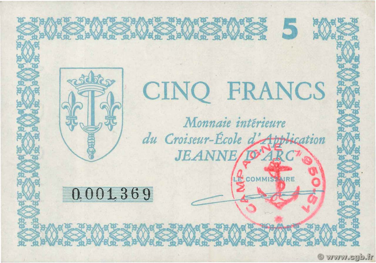 5 Francs FRANCE régionalisme et divers  1950 K.282 SPL