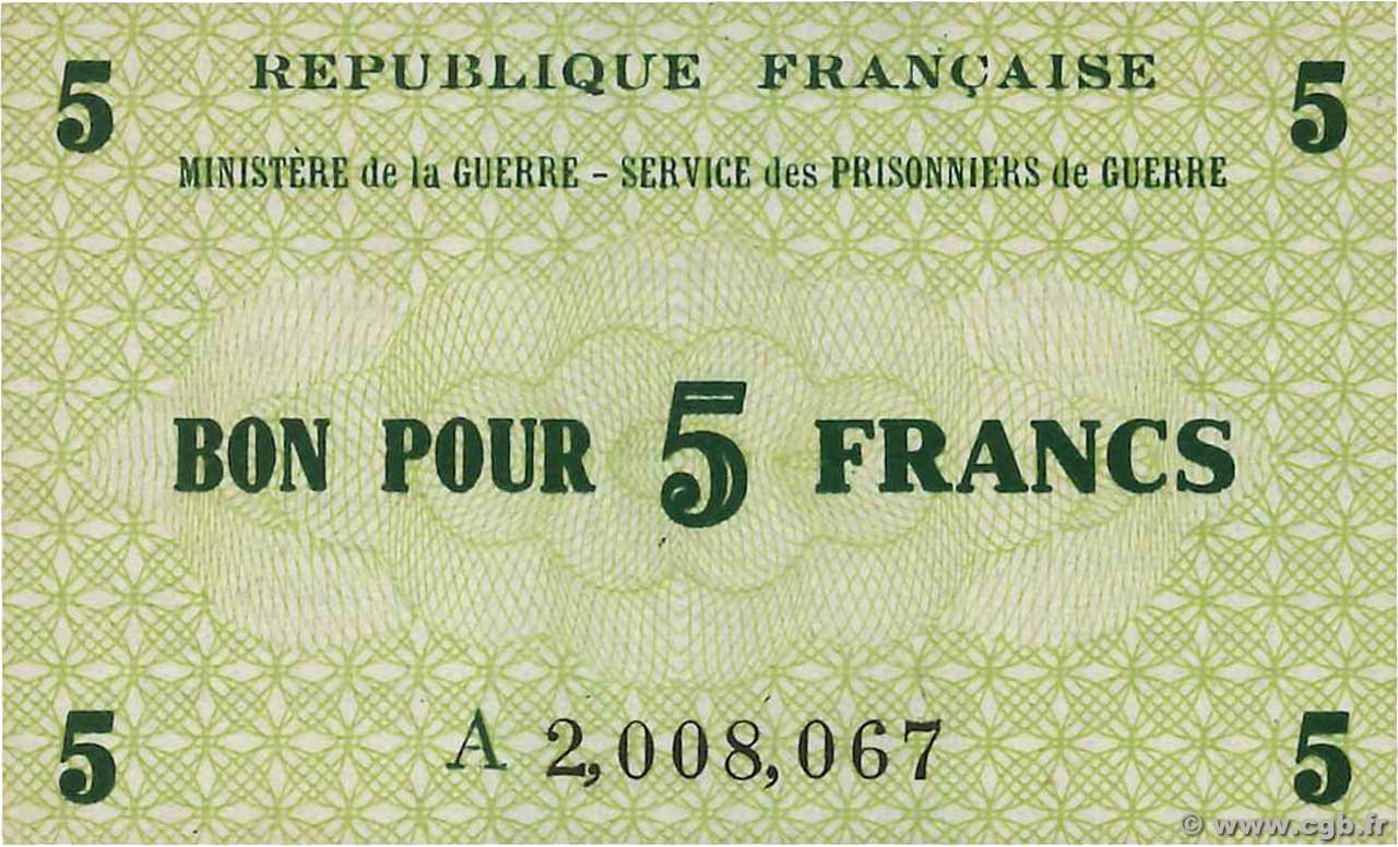 5 Francs FRANCE regionalismo y varios  1945 K.002 SC
