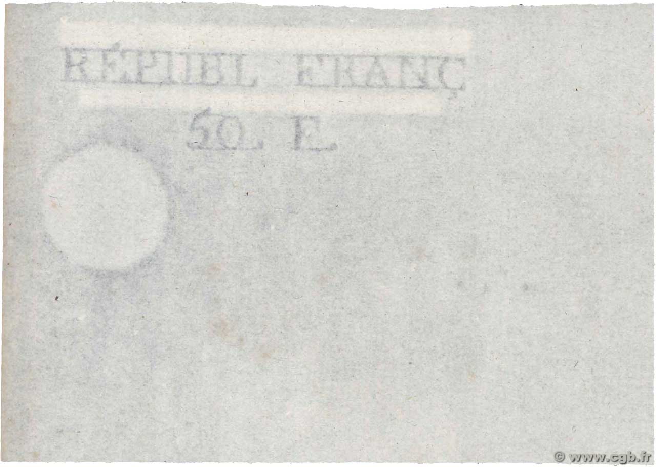 50 Francs FRANCE  1794 Ass.- UNC-