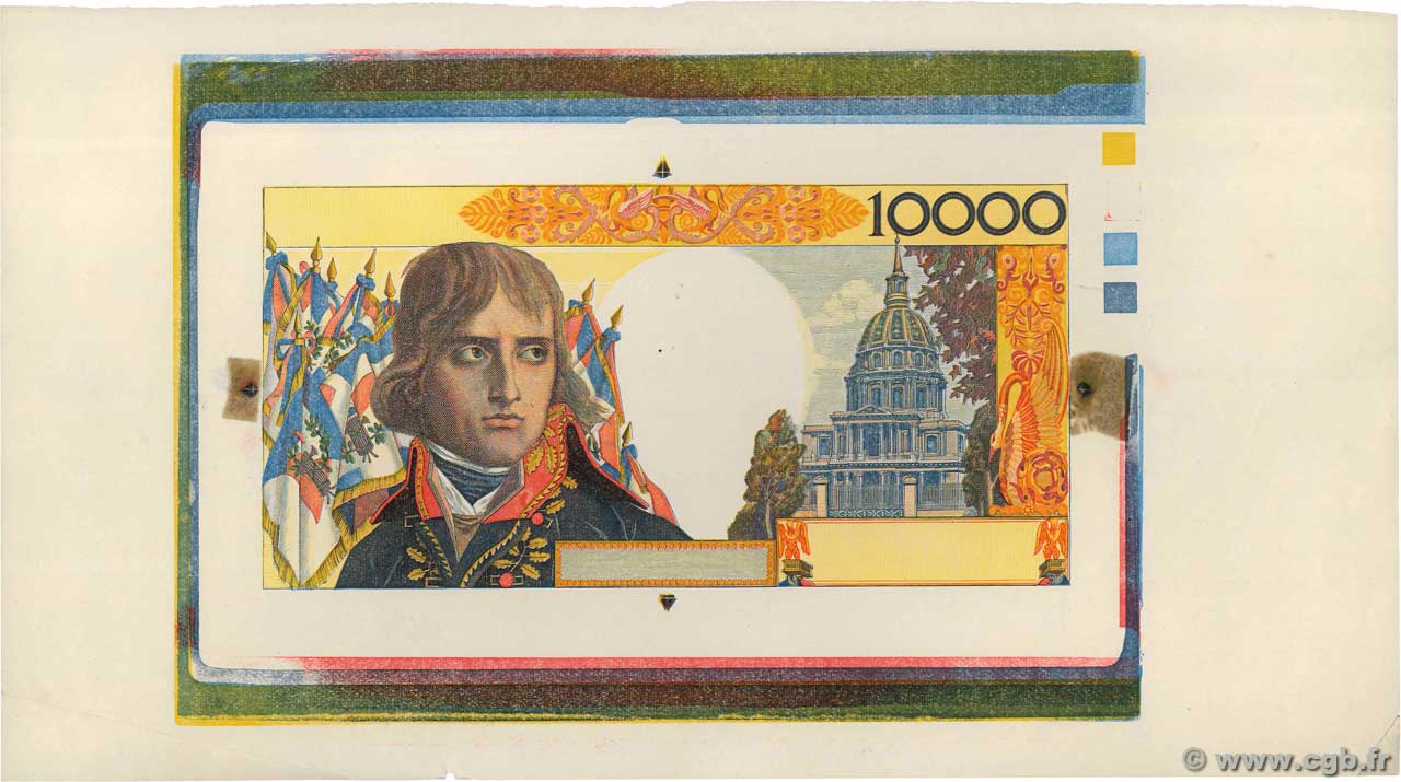10000 Francs BONAPARTE Épreuve FRANCE  1955 F.51.00E XF