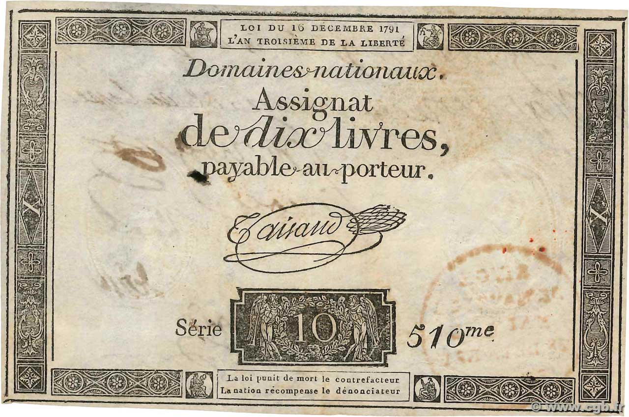 20 Livres FRANCE regionalism and various Mayence 1793 Kol.013 VF