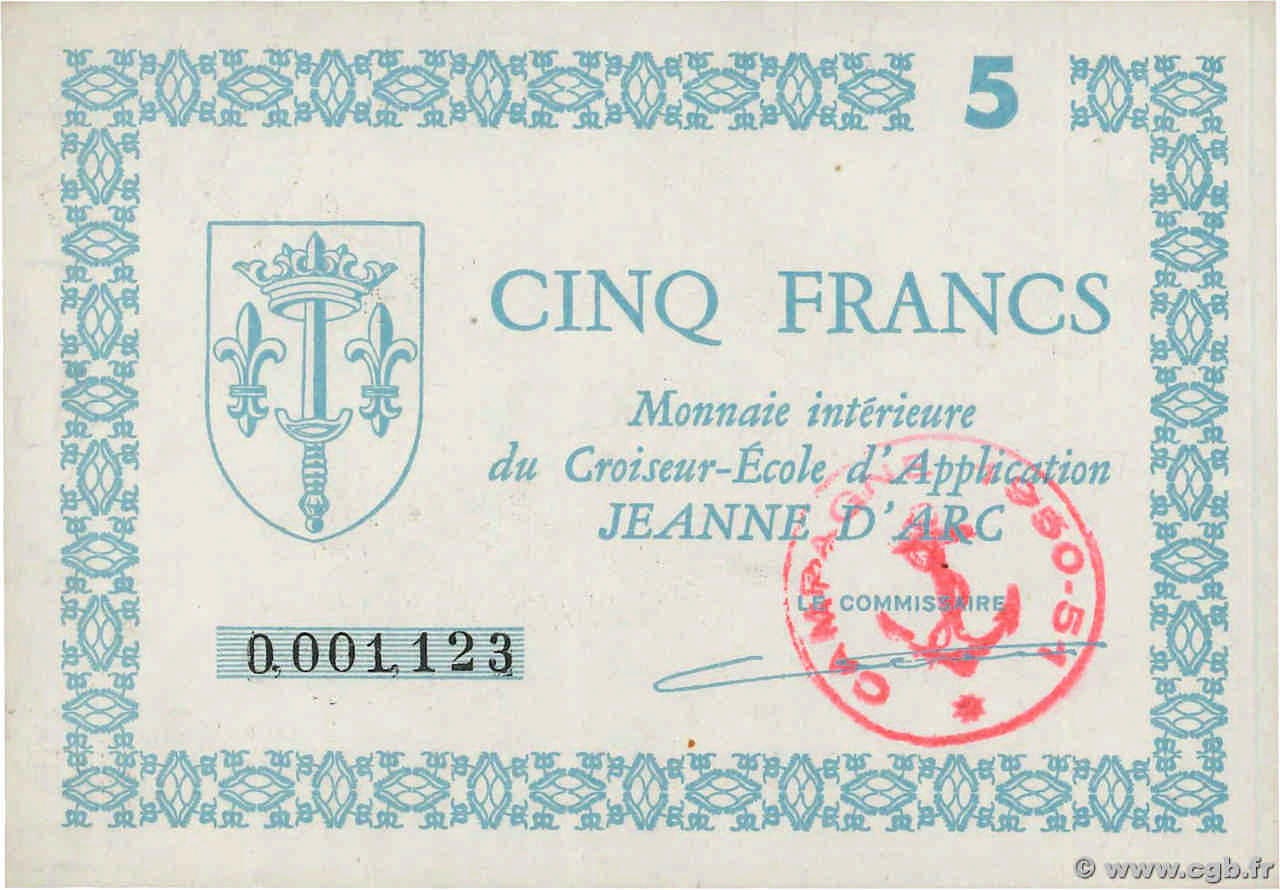 5 Francs FRANCE regionalism and miscellaneous  1950 K.282 AU-