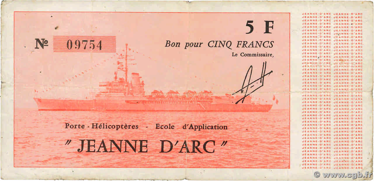 5 Francs FRANCE regionalismo e varie  1965 K.292 q.BB