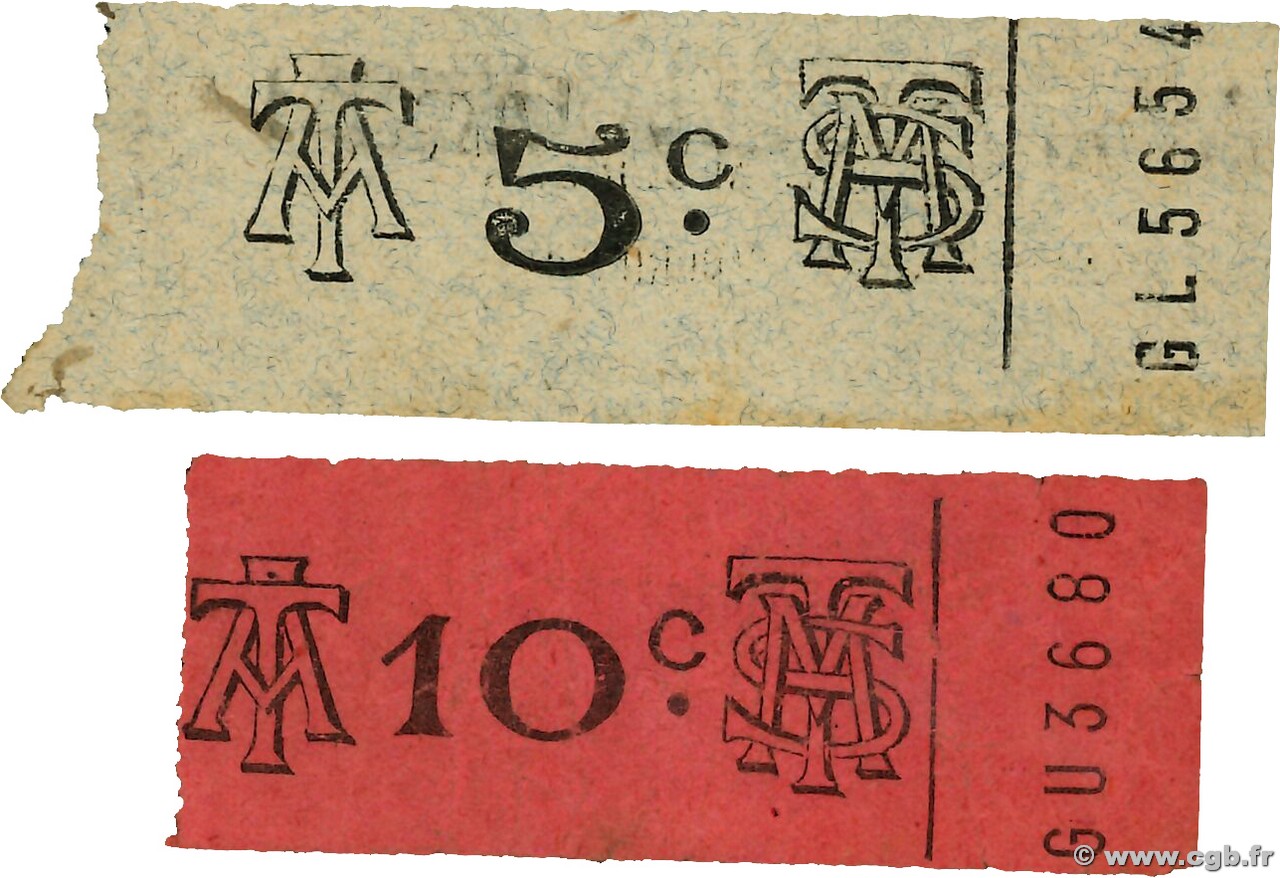 5 et 10 Centimes Lot ALGÉRIE  1915 K.282 et K.283 TTB